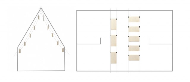 BAFFLE SOUND ABSORBING CEILING SYSTEM